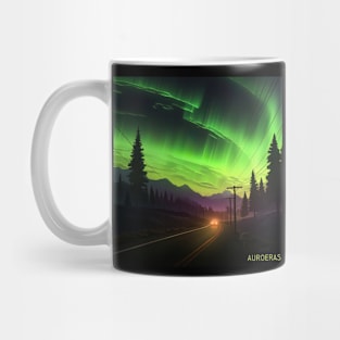 Aurora borealis Mug